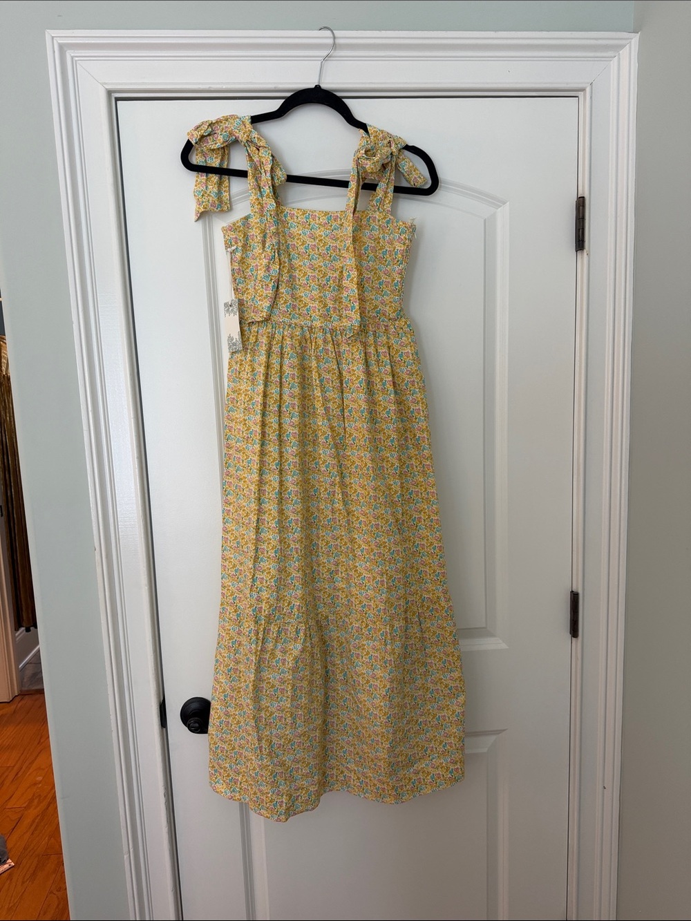 Floral Tie-Shoulder Dress Sz. XS